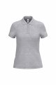 Dames Polo iDeal Basic Brand Oxford Grey